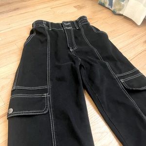 ROMWE size medium black alternative cargo pants
